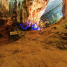 The end of water cave in Phong Nha cave, Quang Binh (Động nước Phong Nha)
