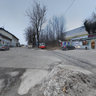 Trainstation in Gmunden Austria  and  Cement Produktion Site