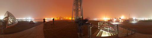 Glasgow Science Centre in the Fog