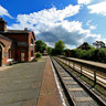 Hadlow Road Restored Train Station Willaston Wirral England