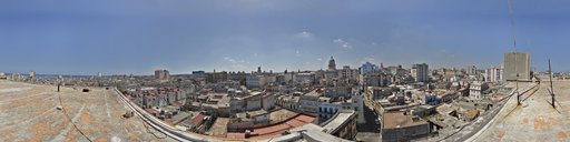 Havana Skyline, Panorama of downtown & the Capitol, half Gigapixel panorama