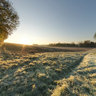 Frosty Field At Sunrise, Market Harborough