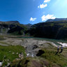 Waterfall in the Hohe Tauern