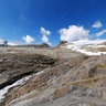 First glimps of Oberwalder hutte