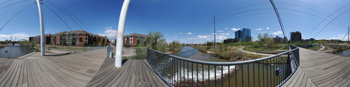 Footbridge Over the Platte River
