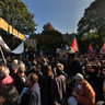 Manif place de la Resistance Quimper