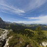 Langkofel and Plattkofel in Val Gardena (South Tyrol)