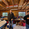 Smoking in a Northern Ontario Shed