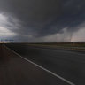 Thunderstorm in may