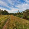 Nikolo-Berlyukovsky monastery on the bank of river Vorya