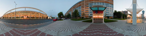 Stanice metra Střížkov - budova