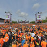 Koninginnedag in Amsterdam