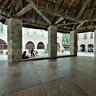 The medieval market hall in Martel