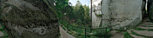 Sfinga & Mravenčí in the rock town Skalák