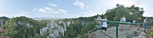 Vyhlídka U Lvíčka in the rock town Skalák