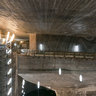 Turda salt mine from above