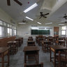 宜蘭高中懷山樓(新大樓)三樓西側第一間教室(112) First classroom(112) at west side of Moutain-Memorial Building in Yi-Lan Senior