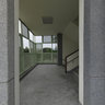 宜蘭高中懷山樓西側二到三樓樓梯平台 A platform between second and third floor at Moutain-Memorial Building in Yi-Lan Senior High