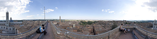 Siena - vista sulla città dal Facciatone
