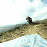 J-mountain paragliding take off in taiwan