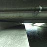 Under Highway bridge Lantau Island in Hong Kong