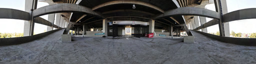 Corridors at the Aztec Stadium - Mid Level