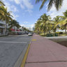 Ocean Drive 14th Street Miami Florida Usa