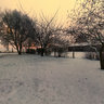 Farm Masschelein, under snow