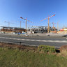 Works (#5) of the future big stadium Lille Metropole (March 2011)