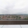 Uitzicht vanuit DUO op de stad Groningen