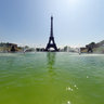 Eiffel Tower from the Warsaw Fountain