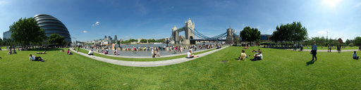 Tower Bridge on Green