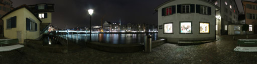 Heir-Steg Walkway By Night
