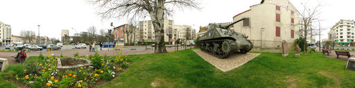 Tank at Bourg-la-Reine