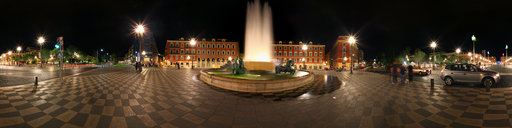 Place Massena in Nice - France