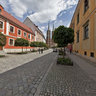 Katedralna St in Ostrow Tumski, Wroclaw