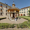 Abbazia di Novacella - Cortile interno  Kloster of Neustift - Inner courtyard