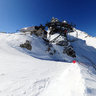 Passo Tonale Funivia Paradiso stazione di arrivo