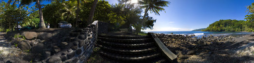 Trou du Souffleur Bay