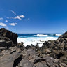 Baja Point, down the lava
