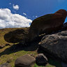 Akahanga Moai Alone Verso