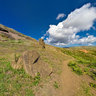 Inside Rano Raraku : The Moai Quarry