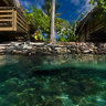 Halfway Water : Between the OverWater bungalows