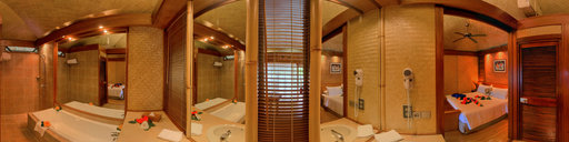 OverWater bungalow #525 : The BathRoom
