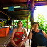 Chez Fenepaza - Eating Lobsters