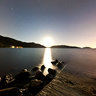Moonrise On Gadji Bay