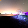 Lightpainting Under The Milky Way
