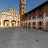 Cathedral of S. Martino, Square, Lucca, Tuscany