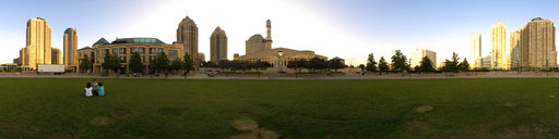 Mississauga City Hall an Surrounding buildings