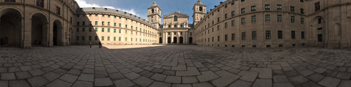 Main courtyard of San Lorenzo de El Escorial